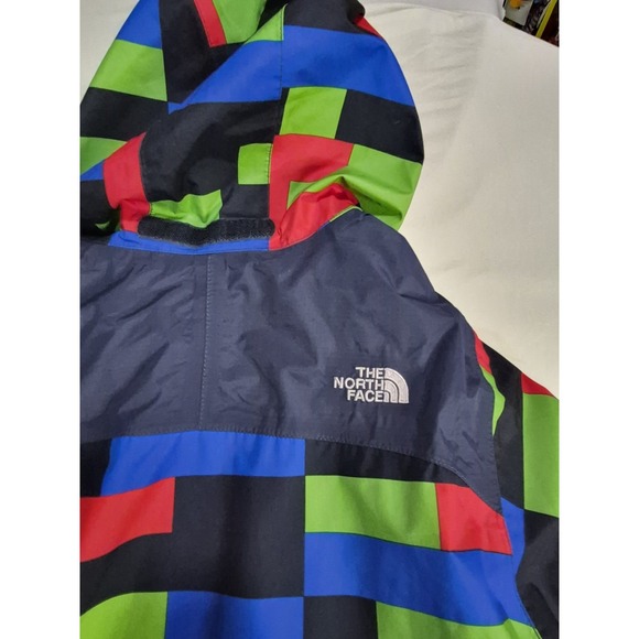 The North Face Hyvent Hooded Colorblock Lined Shell Rain/ski Youth XL (18/20) - Picture 8 of 16